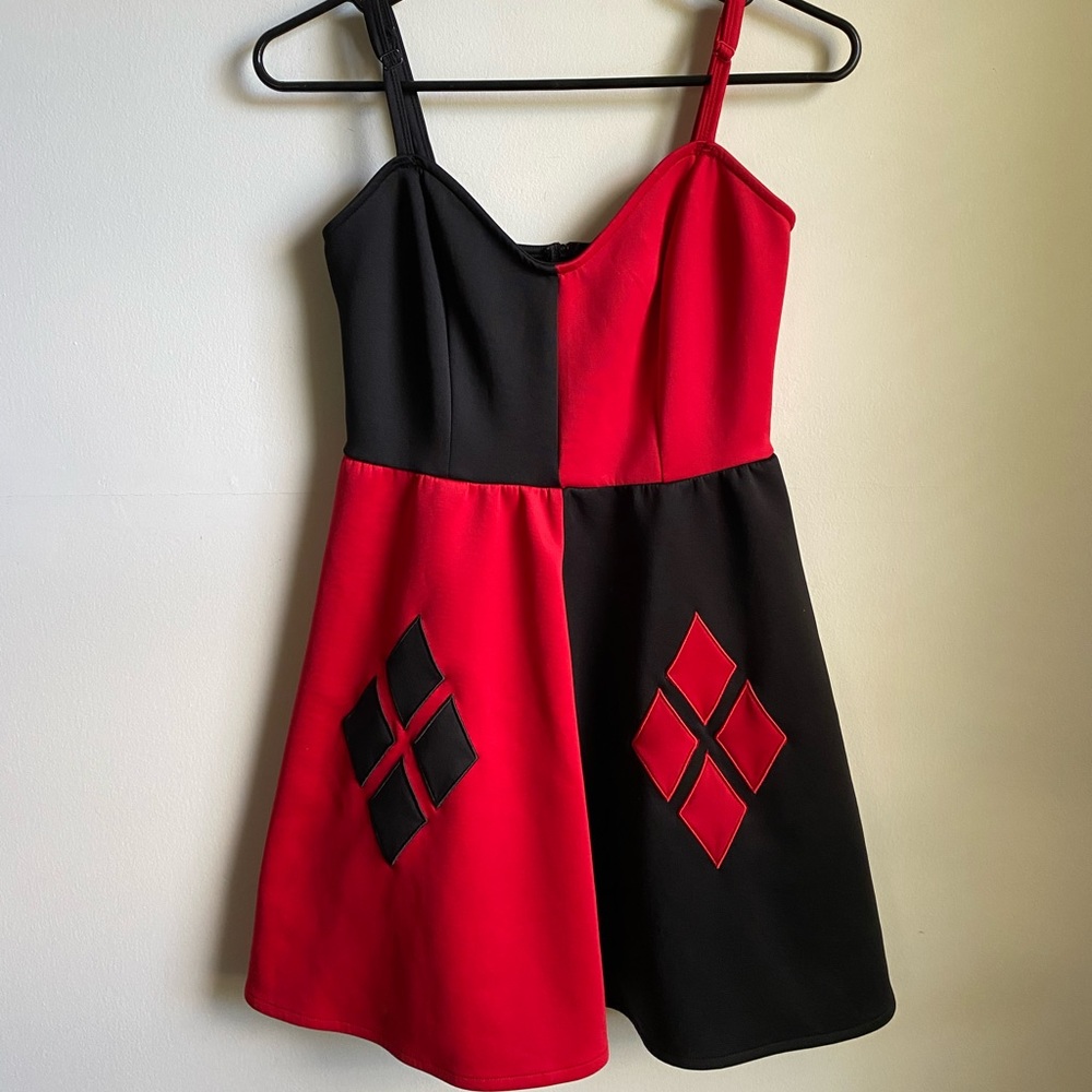 Harley Quinn Cosplay Costume Dress /DC Comics Batman Size Small